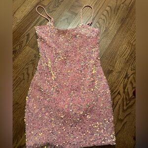 Lucy in the Sky sparkle dress